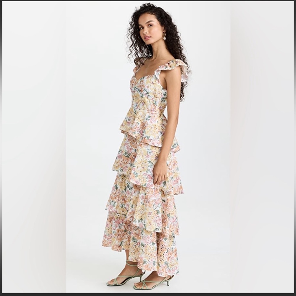 En Saison Presley MIDI Dress - floral - maxi